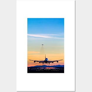 Aeroplane landing, Canada (C004/1632) Posters and Art